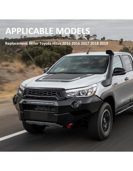 Cristal Espejo Lateral Derecho Toyota Hilux 2015-2019 - Calefacción