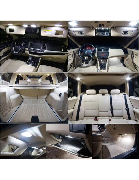 Kit 20 Bombillas LED ZIYO para GMC Yukon 2000-2006