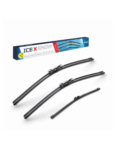 Juego de 3 Limpiaparabrisas icexsnow para Ford Escape 2013-2019