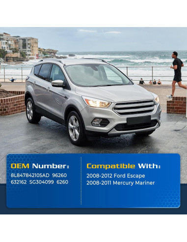 Amortiguadores de Ventana Trasera ARANA para Ford Escape 2008-2012