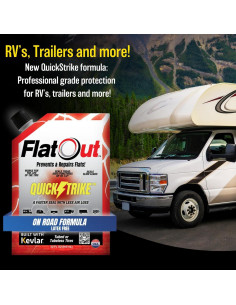 Sellador de Neumáticos FlatOut QuickStrike 32 oz - Previene Fugas 2