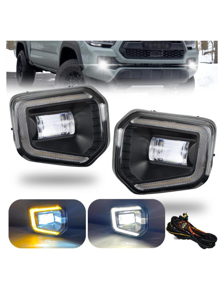 Kit Luces Antiniebla LED BONA para Toyota Tacoma 2016-2023