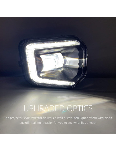 Kit Luces Antiniebla LED BONA para Toyota Tacoma 2016-2023