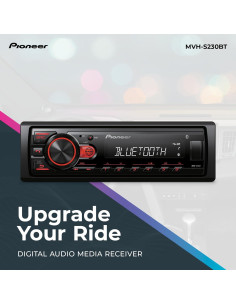 Receptor de Medios Pioneer MVH-S230BT Bluetooth USB 50W 2