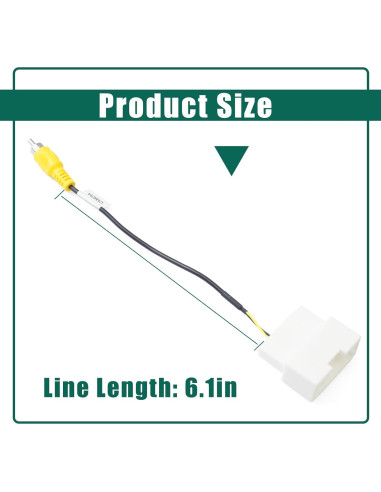 Arnés de Reemplazo YUXIVCNE para Cámara de Respaldo 2008-2020