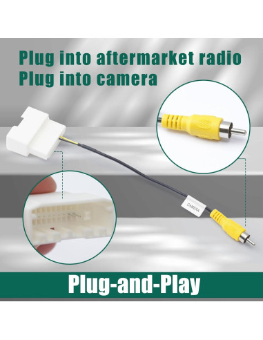 Arnés de Reemplazo YUXIVCNE para Cámara de Respaldo 2008-2020