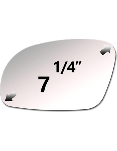 Cristal Espejo ReYee Izquierdo Volkswagen Beetle 2001-2010