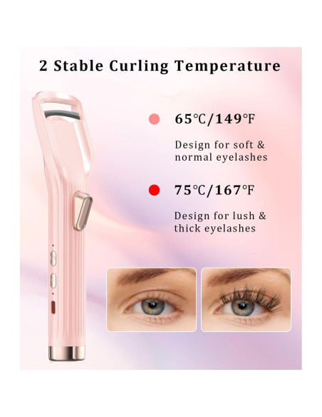 Rizador de Pestañas Eléctrico Acavado - Calentamiento 10s