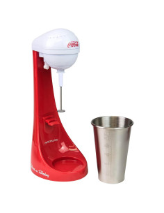 Batidora de Malteadas Nostalgia Coca-Cola 100W 0.47L Roja