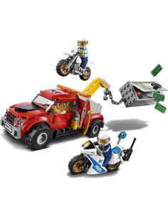 LEGO City Camión de Remolque Policía 60137 144 Piezas 2