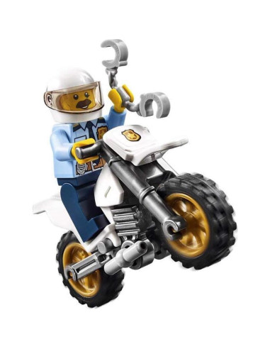 LEGO City Camión de Remolque Policía 60137 144 Piezas