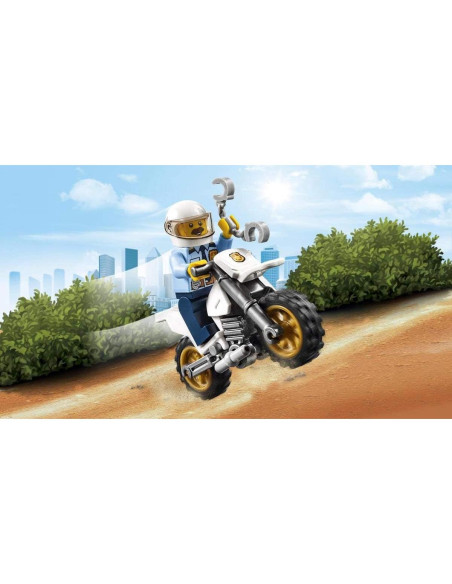 LEGO City Camión de Remolque Policía 60137 144 Piezas