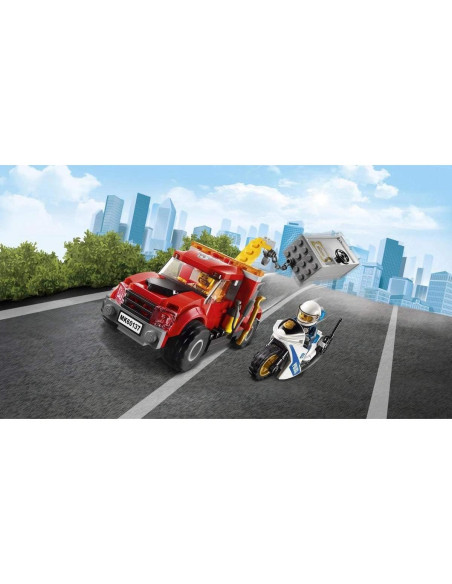 LEGO City Camión de Remolque Policía 60137 144 Piezas