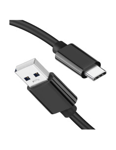 Cable de carga USB C 1.5m para ventiladores JISULIFE y más