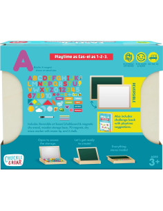 Chuckle & Roar Easel Jr. Tablero Magnético y de Tiza 24x19 cm 2