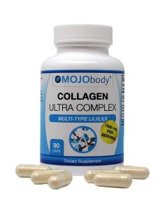 Cápsulas de Colágeno Múltiple MOJObody 1800mg 90 Cápsulas 2