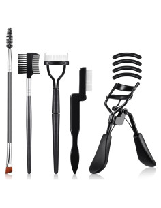 Rizador de Pestañas Perthlin con Kit de Cepillos y Peines
