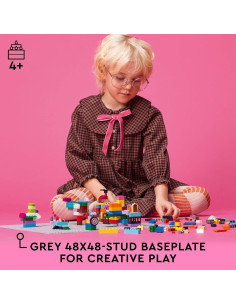 Baseplate Gris LEGO Clásico 48x48 Studs 11024 2