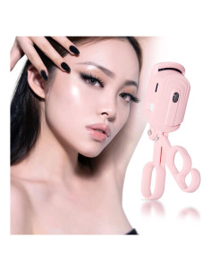 Rizador de Pestañas Calentado JINCUIY Rosa 3 Temperaturas