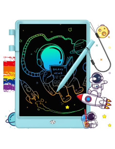 Tableta de Escritura LCD FLUESTON 10" Azul para Niños