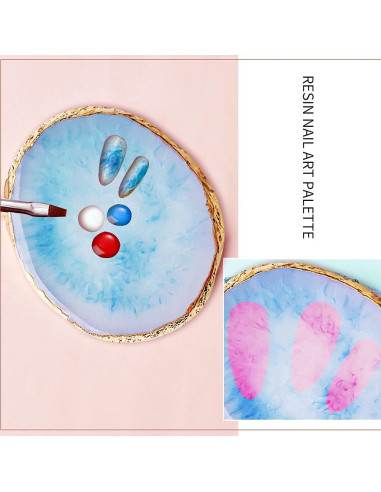 Paleta de Uñas de Resina SUMAJU - 2 Piezas 10x9cm