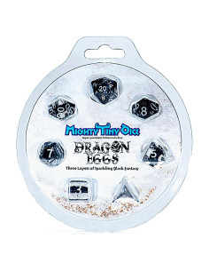 Dados RPG Miniatura Gate Keeper - Huevos de Dragón - 7 pcs