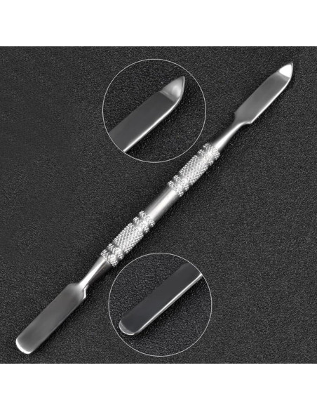 Paleta de Resina para Uñas Beautifultracy 2 Pcs Gris y Púrpura