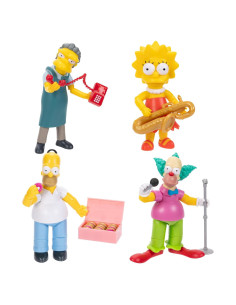 Figuras de Acción Disney Los Simpson 4-Pack 12,7 cm Jakks