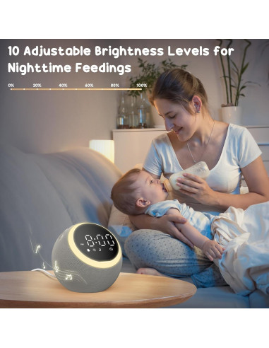 Máquina de Sonido Rohent SM01 - 25 Sonidos Relajantes