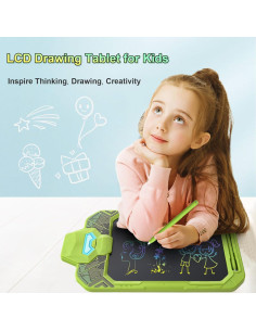 Tableta de Dibujo LCD CHAFEGY 25.4 cm Verde para Niños 2