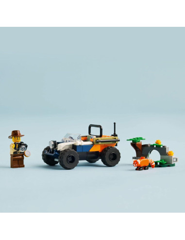 LEGO City Explorador ATV Misión Panda Rojo 92 Piezas