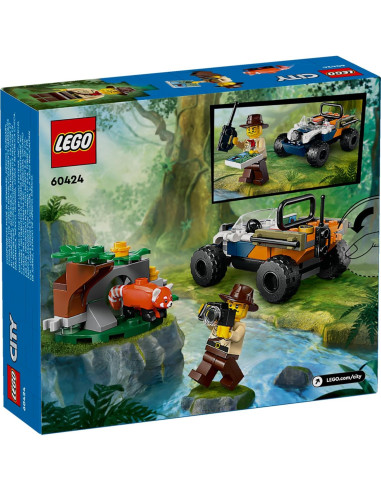 LEGO City Explorador ATV Misión Panda Rojo 92 Piezas
