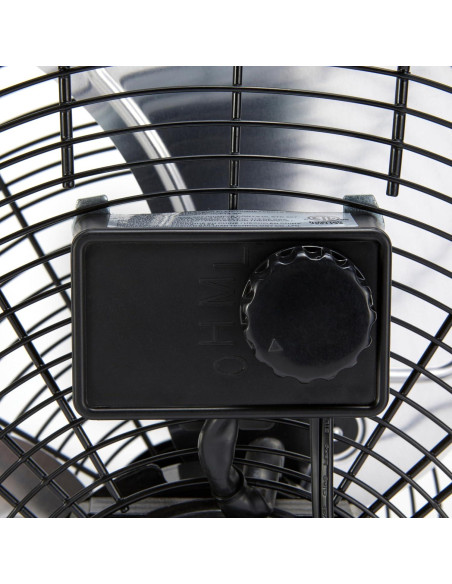 Ventilador de Pie Industrial Amazon Basics 45cm 3 Velocidades