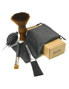 Kit de Limpieza Profesional para Estatuas GiantBee - 3 Cepillos Suaves
