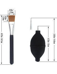 Kit de Limpieza Profesional para Estatuas GiantBee - 3 Cepillos Suaves 2