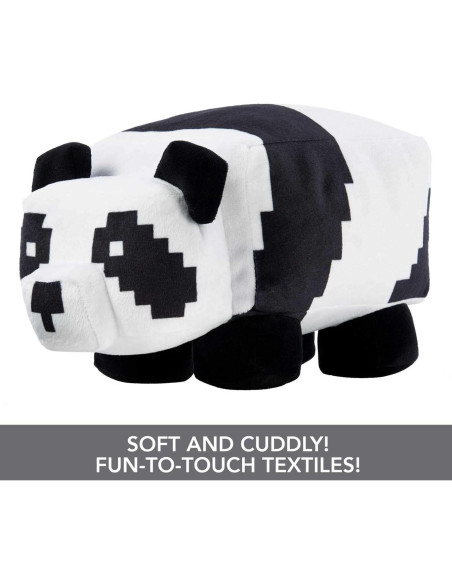 Muñeco de peluche panda Minecraft Mattel 20 cm suave
