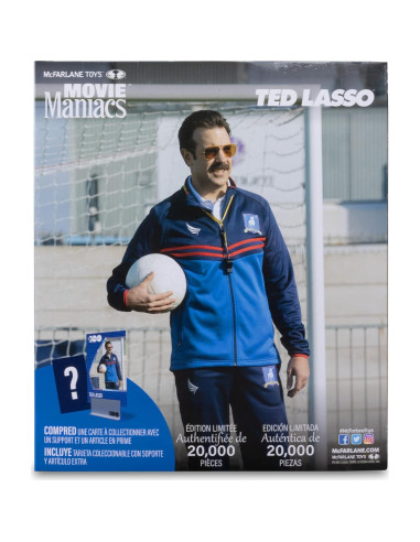 Figura de acción McFarlane Toys Ted Lasso 18 cm edición limitada