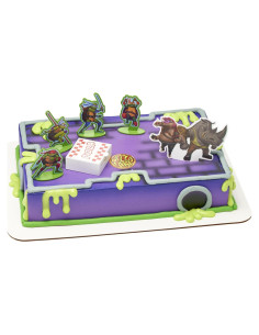 Adorno de Pastel DecoSet Tortugas Ninja 6 Piezas