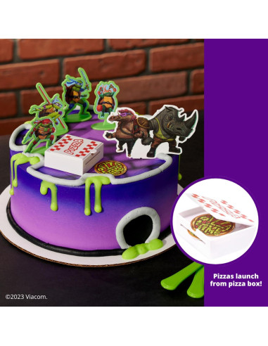 Adorno de Pastel DecoSet Tortugas Ninja 6 Piezas