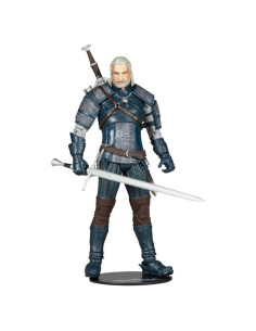 Figura de Acción McFarlane Toys Geralt de Rivia 7" Armadura Víbora