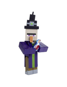 Figura de Acción Minecraft Bruja Mattel 8,26 cm con Accesorios