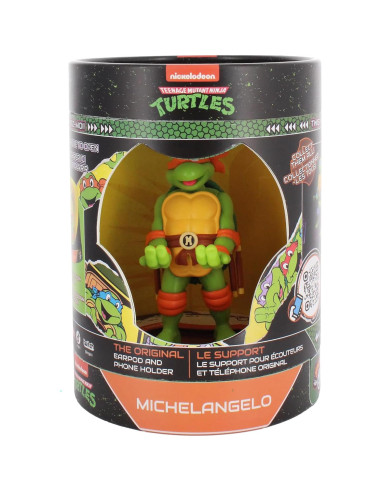 Soporte para Auriculares TMNT Michelangelo 11.43 cm Exquisite
