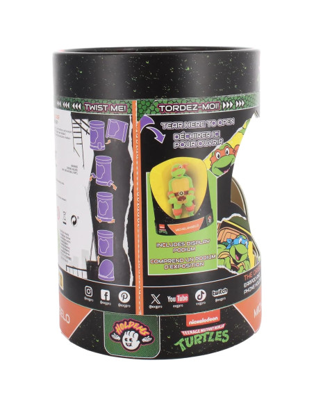 Soporte para Auriculares TMNT Michelangelo 11.43 cm Exquisite