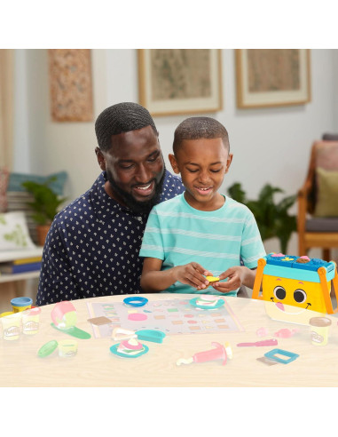 Juego de Picnic Play-Doh Hasbro 12 Herramientas 6 Colores