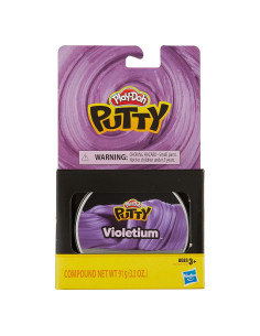 Masilla Play-Doh Violetium 90 g para Niños + Lata de Metal