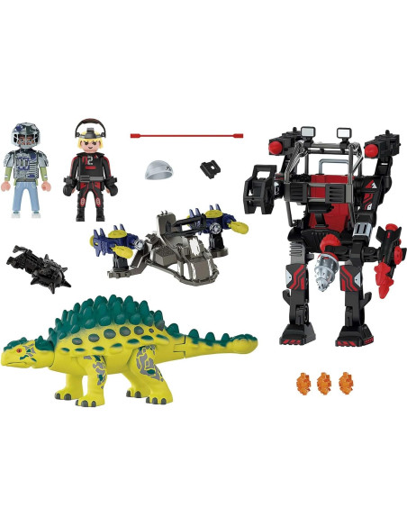 Playmobil Saichania Robot 70626 con 2 Figuras y Accesorios