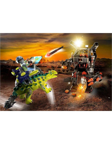 Playmobil Saichania Robot 70626 con 2 Figuras y Accesorios