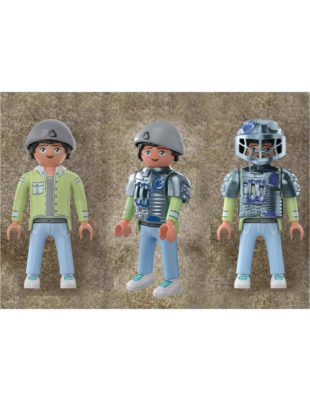 Playmobil Saichania Robot 70626 con 2 Figuras y Accesorios