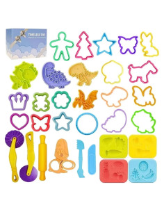 Set de Herramientas de Masa Jaeespon para Niños 3+