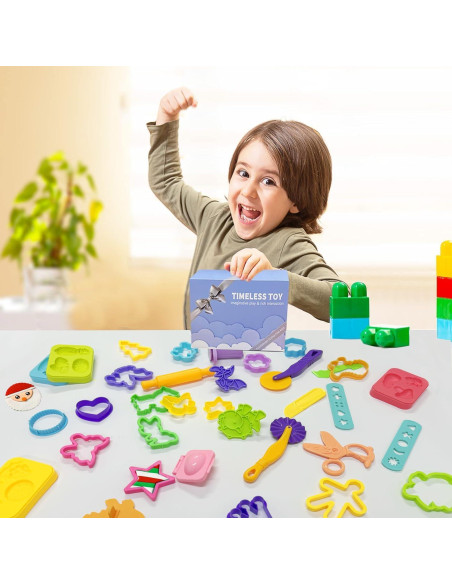 Set de Herramientas de Masa Jaeespon para Niños 3+